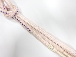 未使用品　正絹　手組帯締め